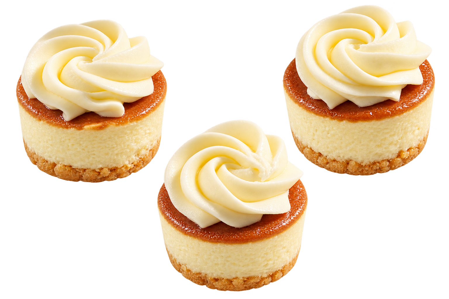 Mini Flower Cheese Cake 12pcs