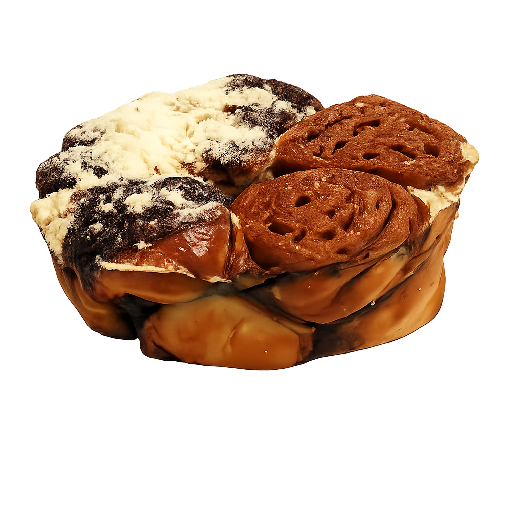 7in Two Tone Babka