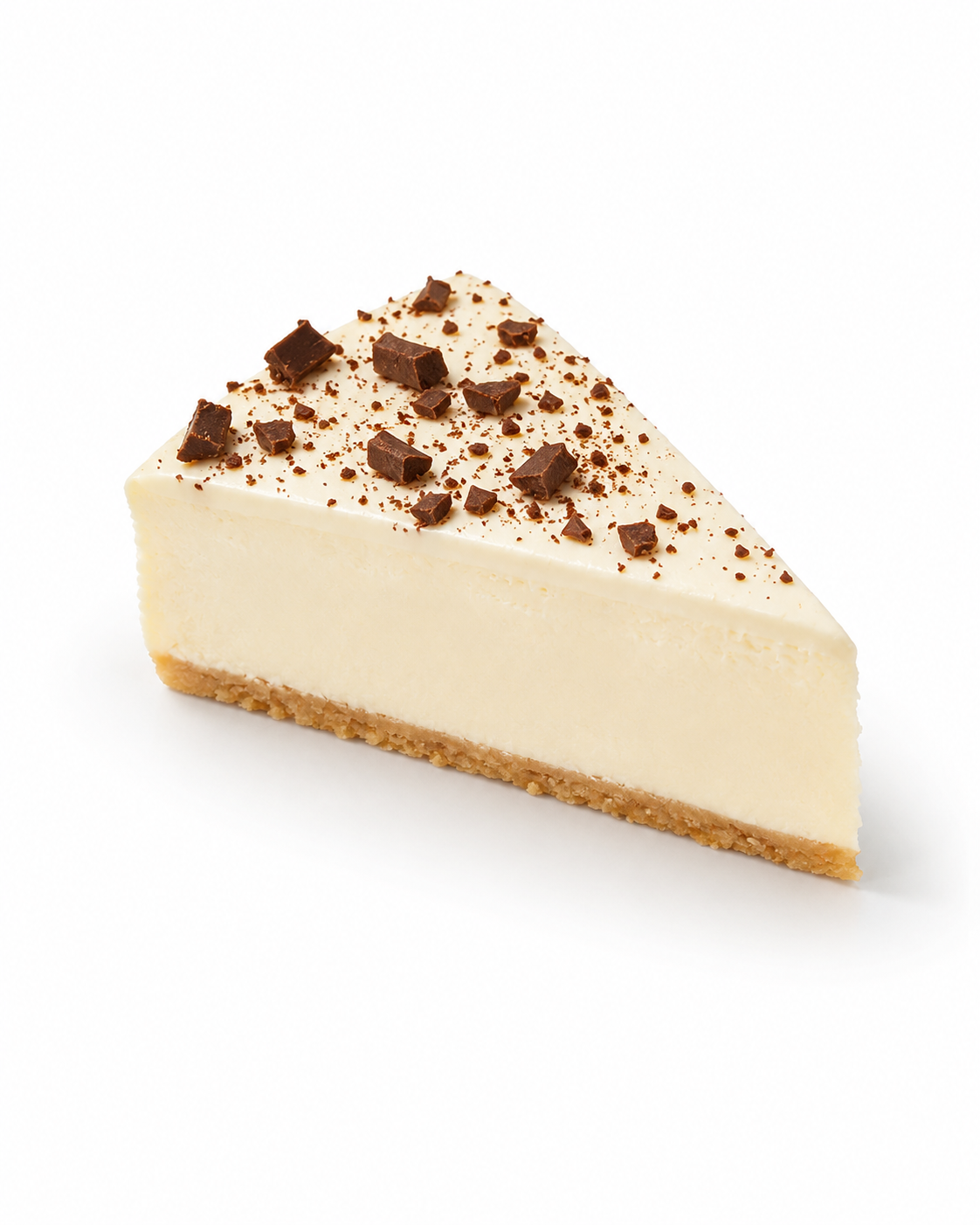 Chocowhite Cheese Cake Slice