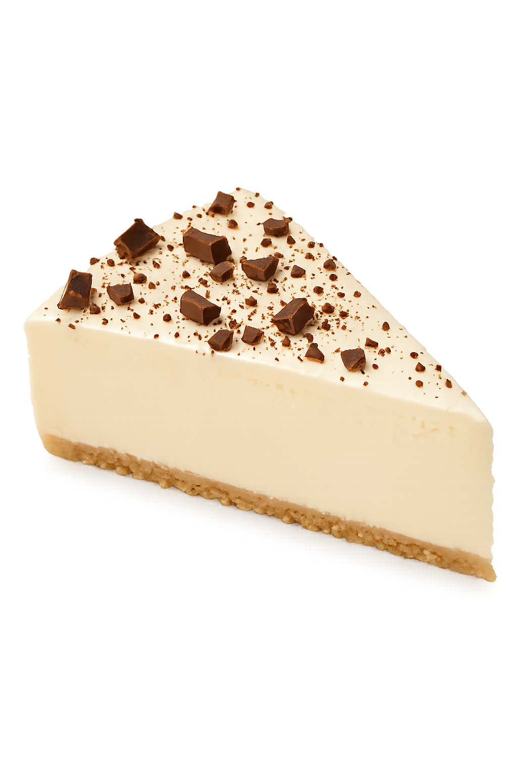 Chocowhite Cheese Cake Slice