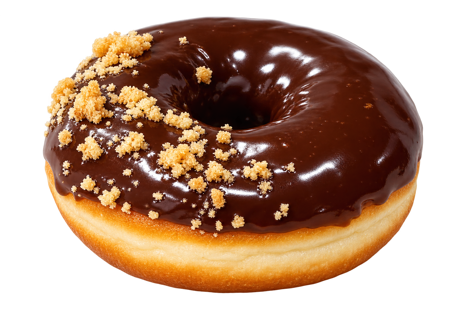 Dairy Chocolate Crunch donut