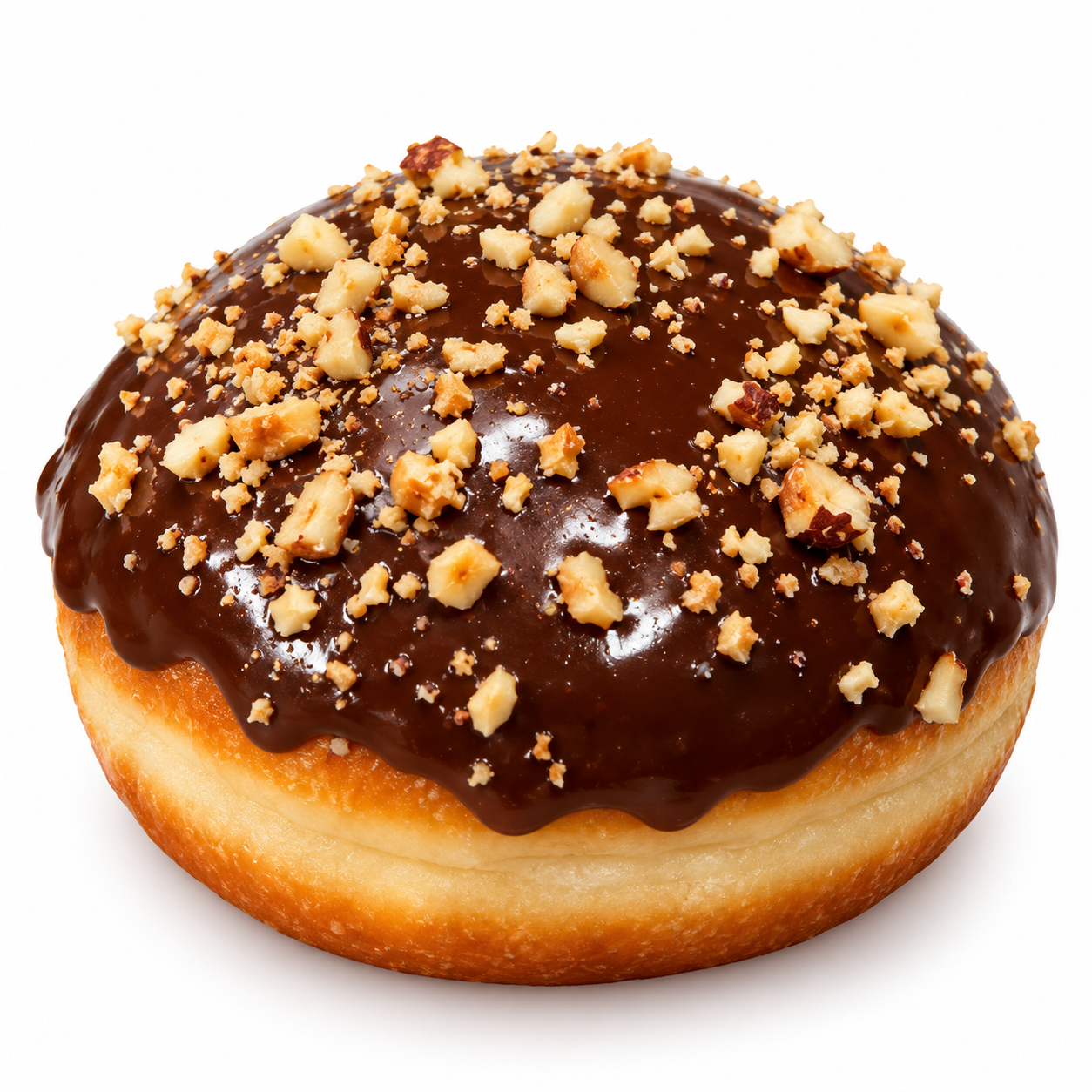 Hazelnut donut
