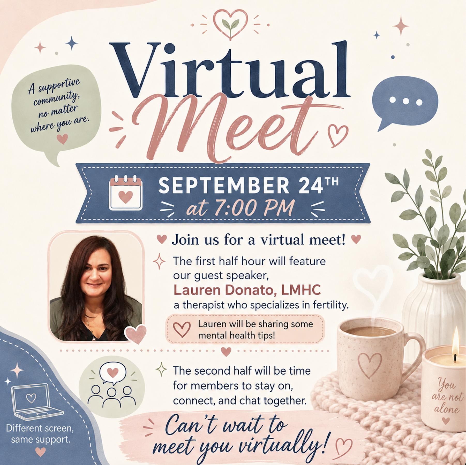 Virtual Meet- Guest Speaker Lauren Donato