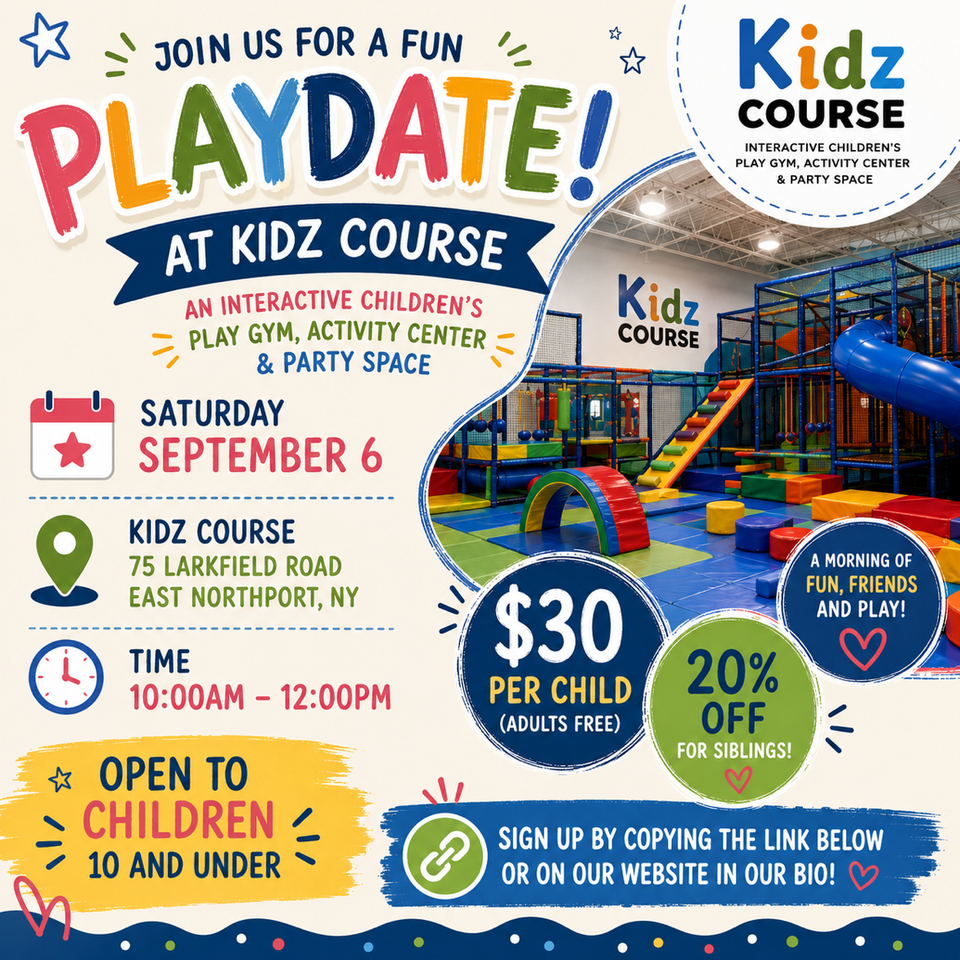 Play Date at Kidz Course