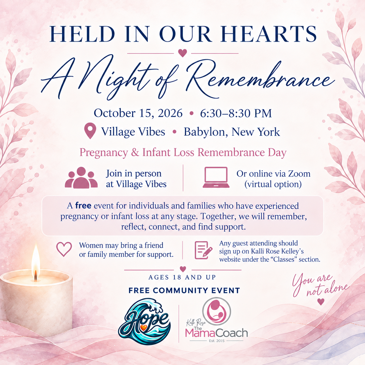 Held in Our Hearts- A Night of Remembrance 