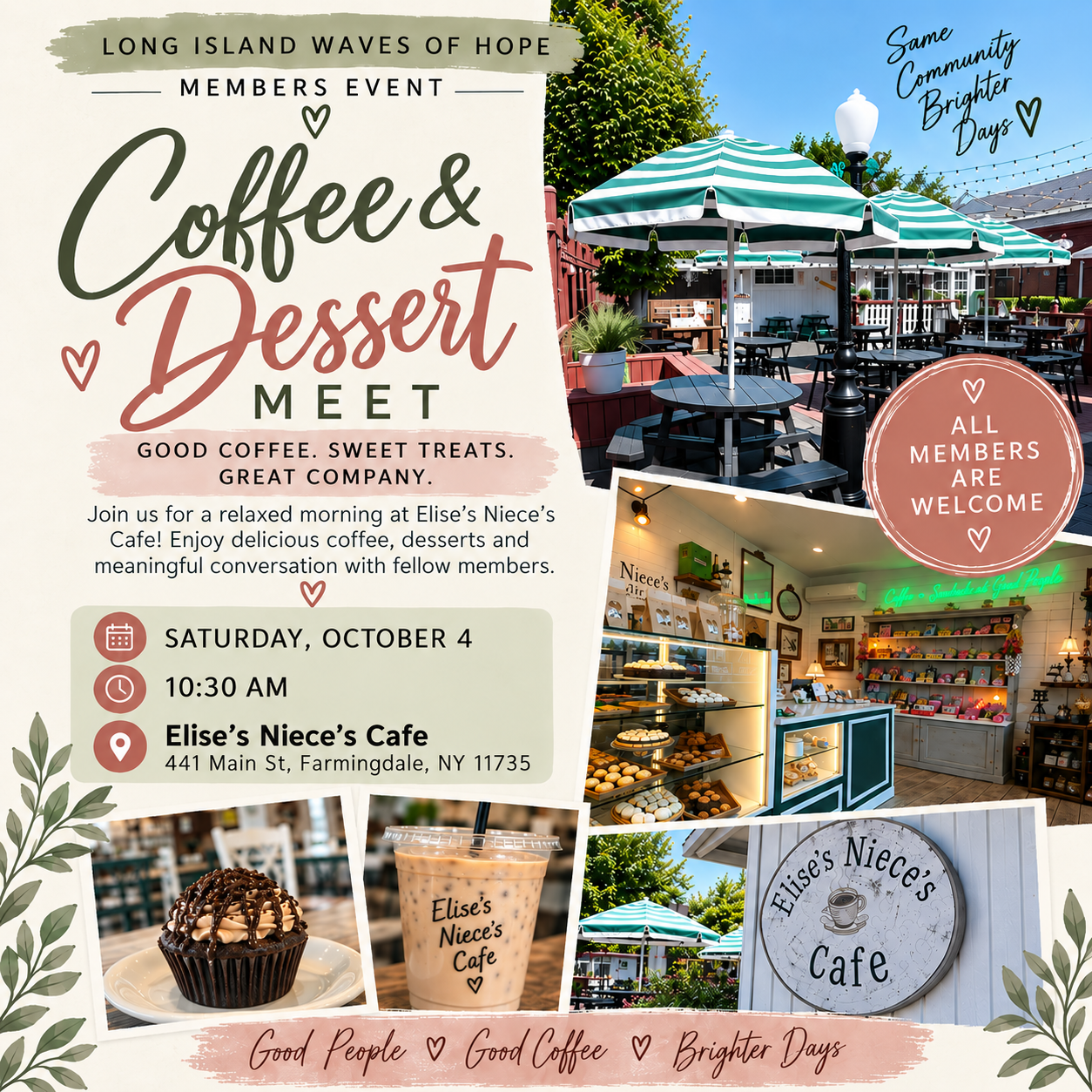 Coffee and Dessert Meet!