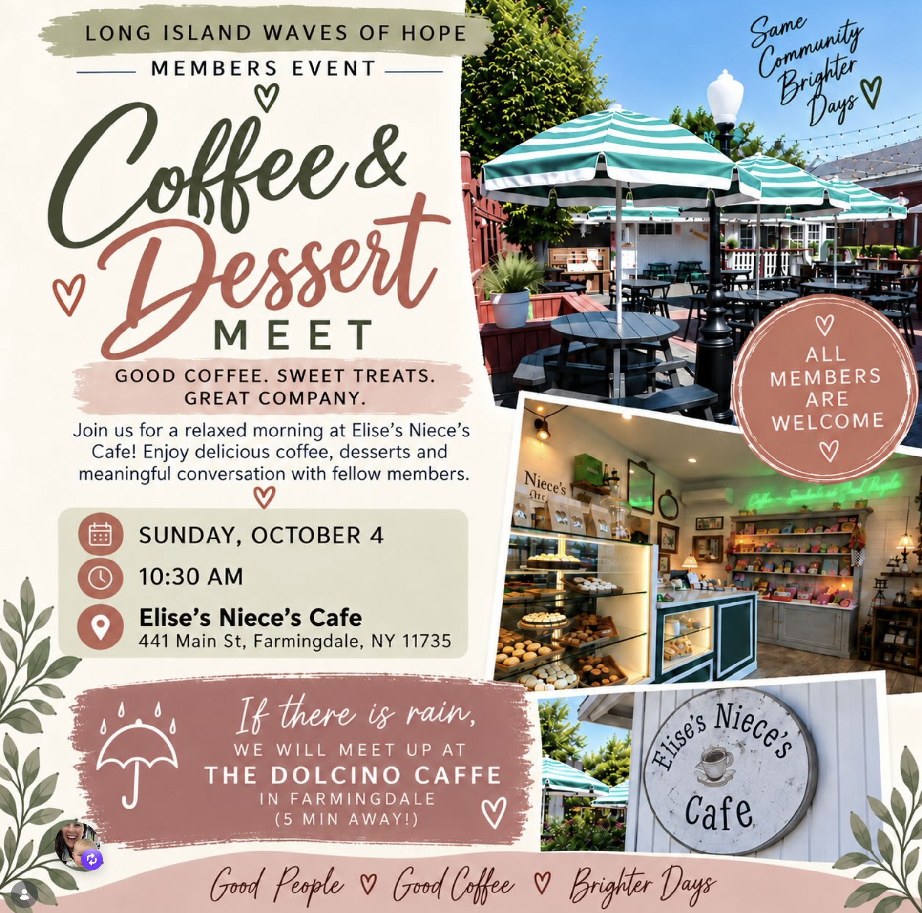 Coffee and Dessert Meet!