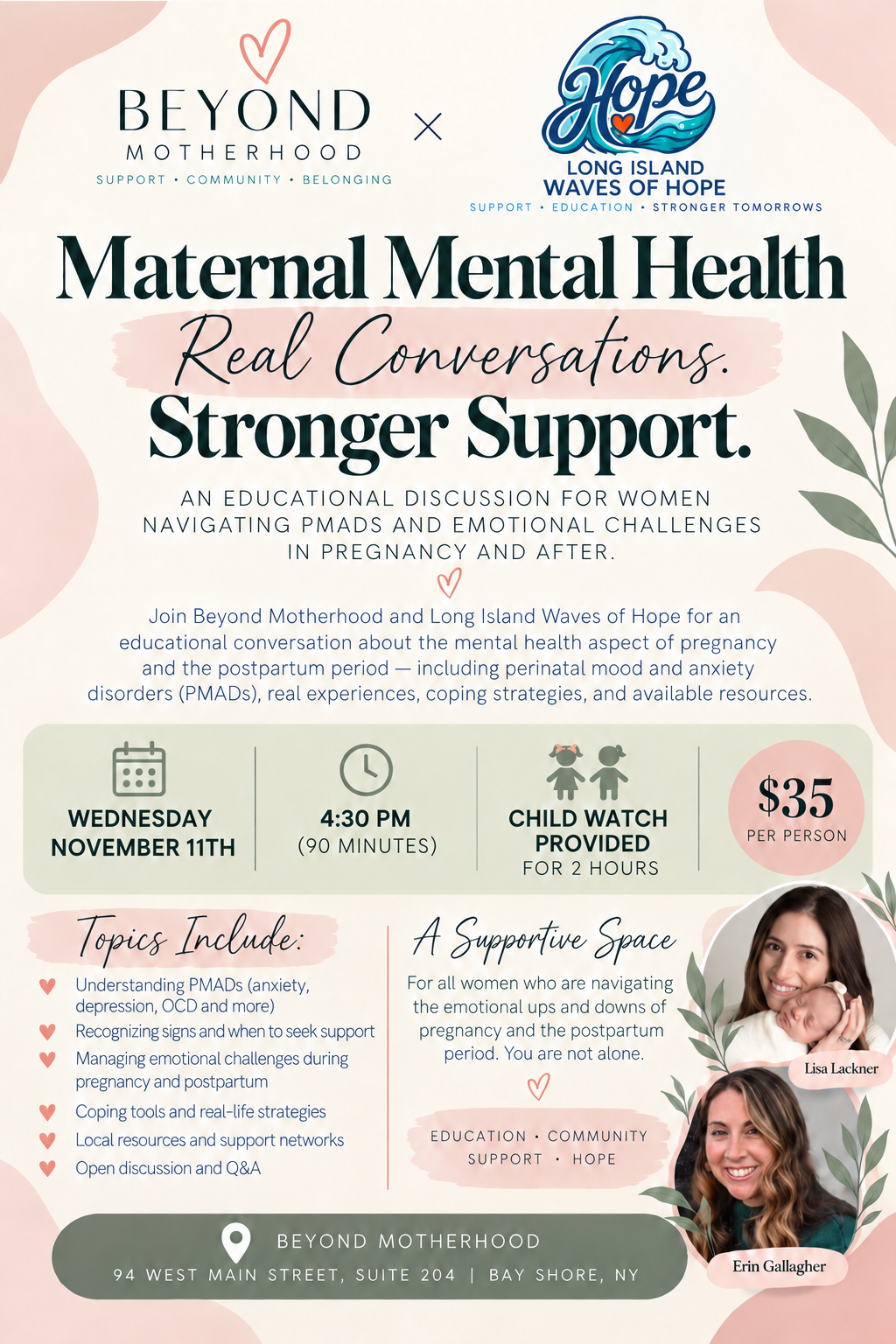 Maternal Mental Health Meet at Beyond Motherhood