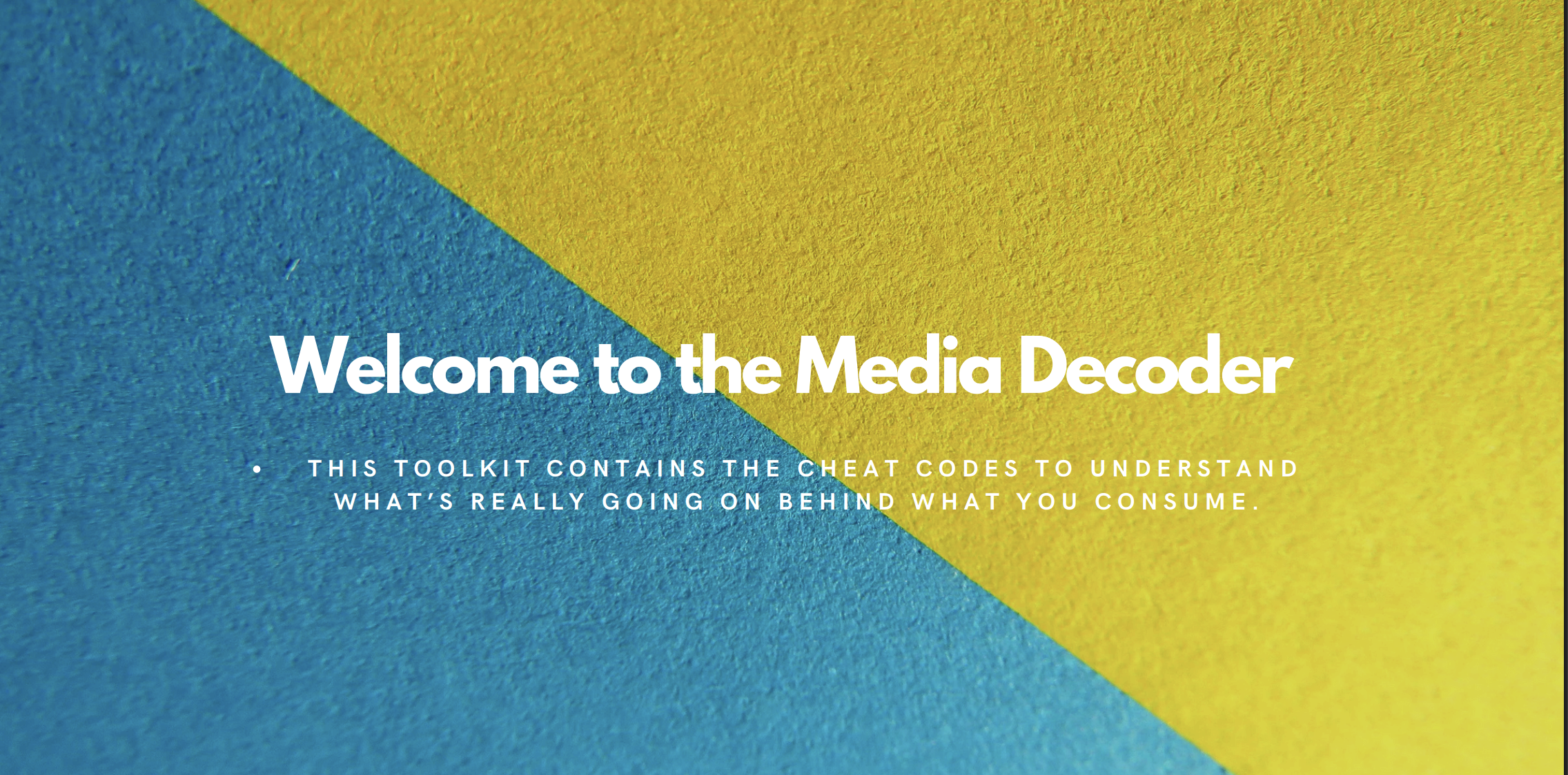 Media Literacy Toolkit for high-school students