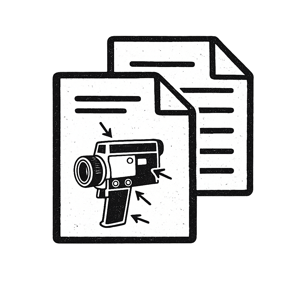 Instruction sheet showing how to load a firearm, with a diagram of a gun and arrows pointing to its parts.