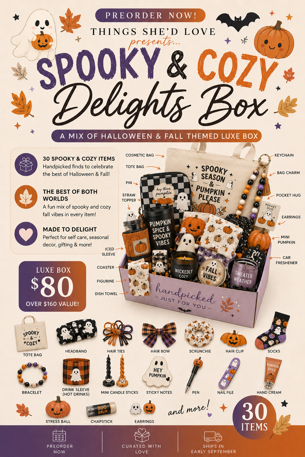 The Spooky & Cozy Delights Box 👻🍂