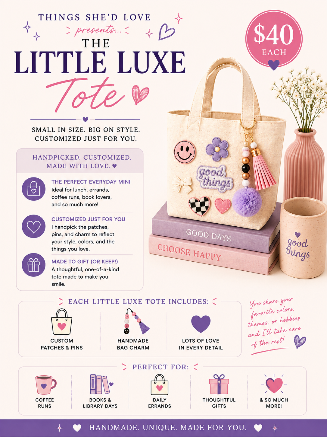 The Little Luxe Tote ✨