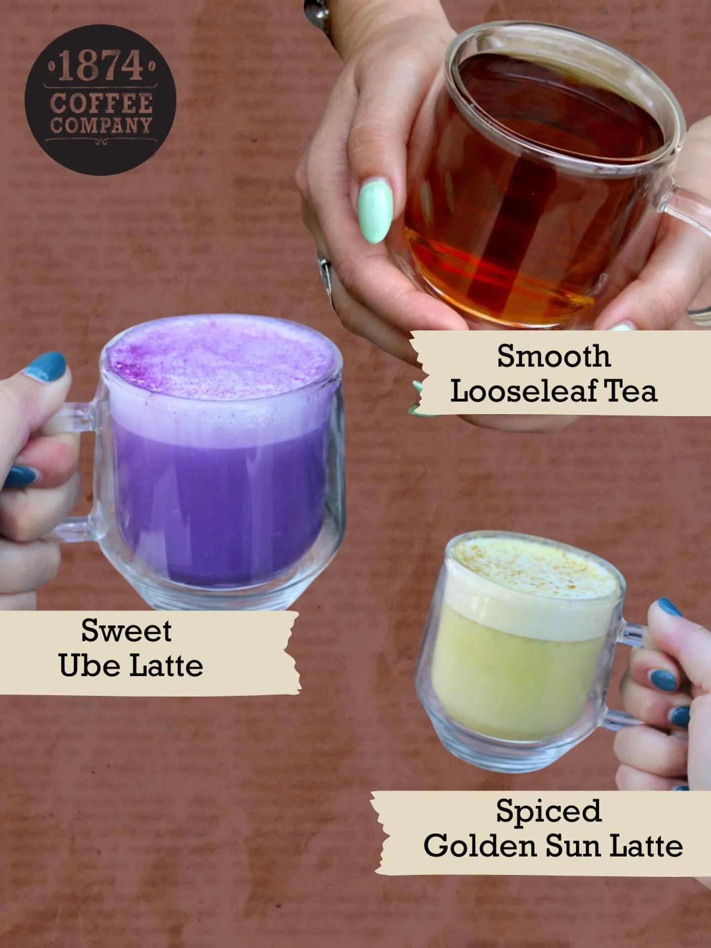 2 DAYS UNTIL GRAND OPENING! 

Not a coffee drinker? Don&rsquo;t worry, there is something for you too! Whether you are a tea drinker, a no caffeine goer, or just want to try something different, we&rsquo;ve got you covered. Come by on Wednesday to ch