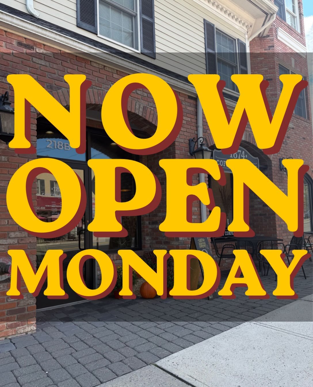 ITS TIME FOLKS!! WE ARE NOW OPEN 7 DAYS A WEEK!

#coffeeshop #njcoffee #fanwoodnj #roastery #newjersey