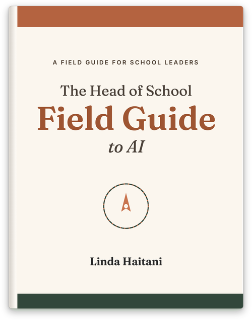 The Head of School Field Guide to AI, cover