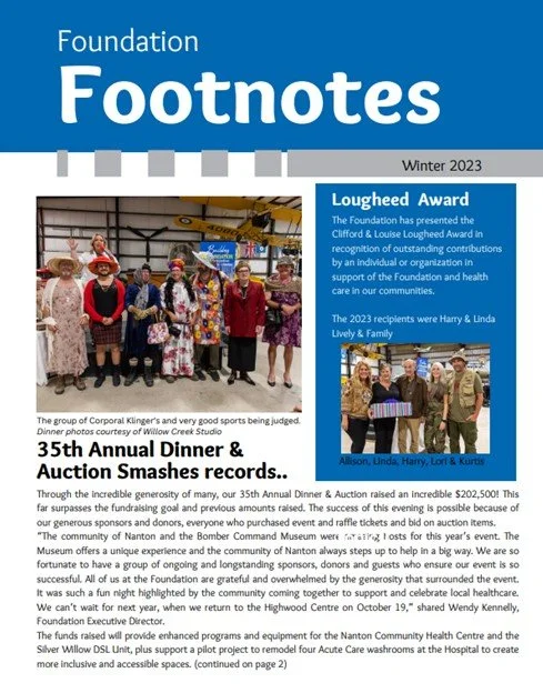 Winter 2023 Newsletter 
