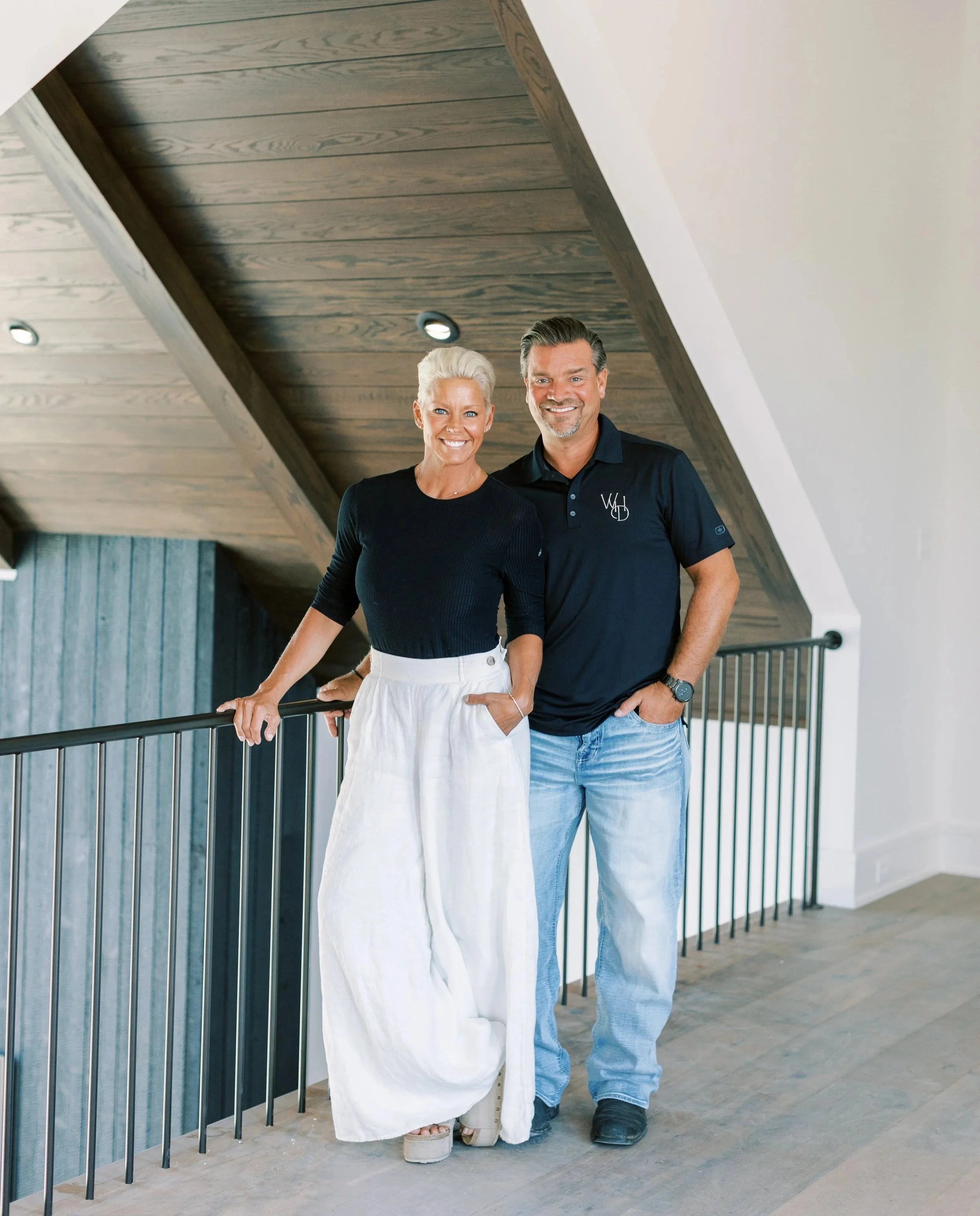 Sarah and Brandon Wilson, owners of Wildflower Home Designs.