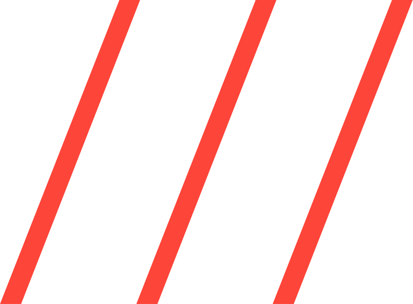 Red diagonal stripes on a black background. design for manufacturing DFM feedback machine shop