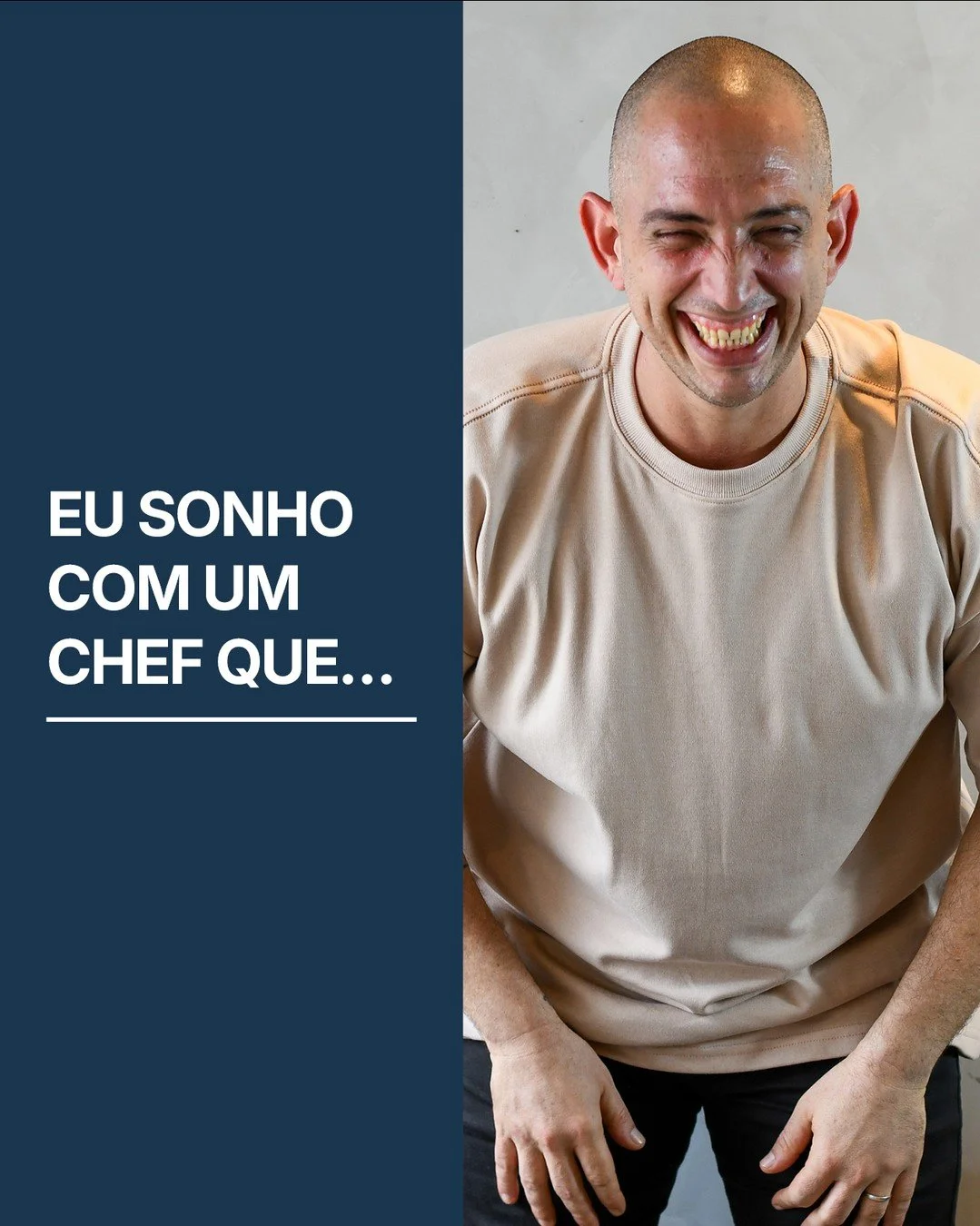 Ajuda a&iacute;! Todo cozinheiro tem uma lista dessas guardada no avental. Agora conta: com que tipo de chef voc&ecirc; sonha?