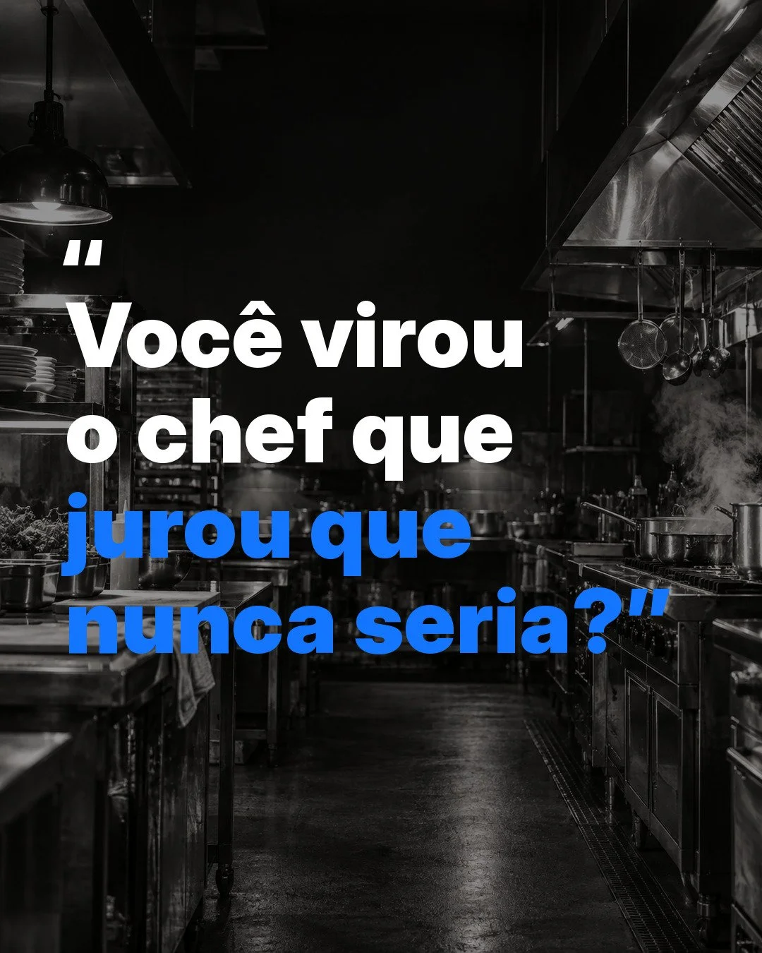 Talvez voc&ecirc; tenha passado anos reclamando do chef que gritava, humilhava e liderava pelo medo. Mas, quando a autoridade chegou &agrave;s suas m&atilde;os, voc&ecirc; come&ccedil;ou a repetir alguns dos mesmos comportamentos. Experi&ecirc;ncia e