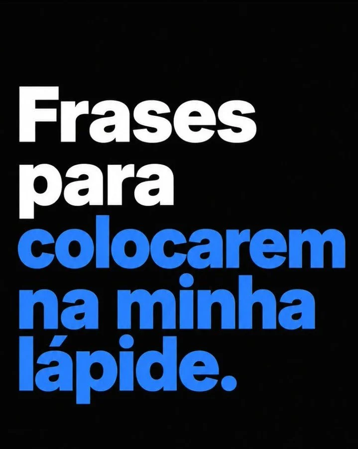 Compartilhe a sua frase comigo! 😅