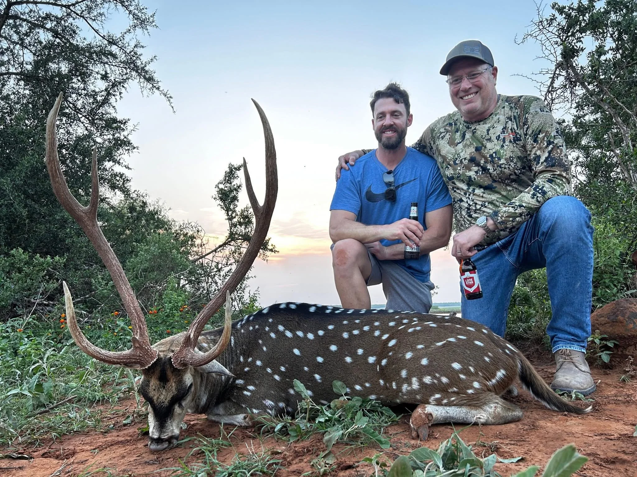 Axis Buck Hunt Texas G2 Ranch Exotic Exotics Hunting.JPG