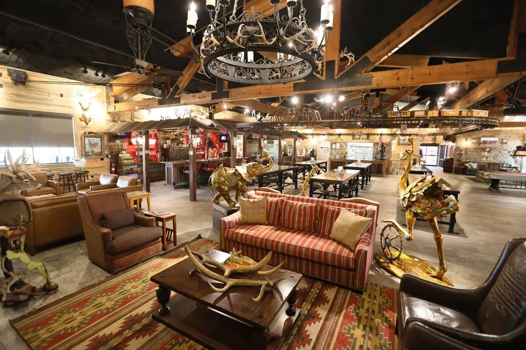 Texas Trophy Room Art G2 Ranch Lodge.webp