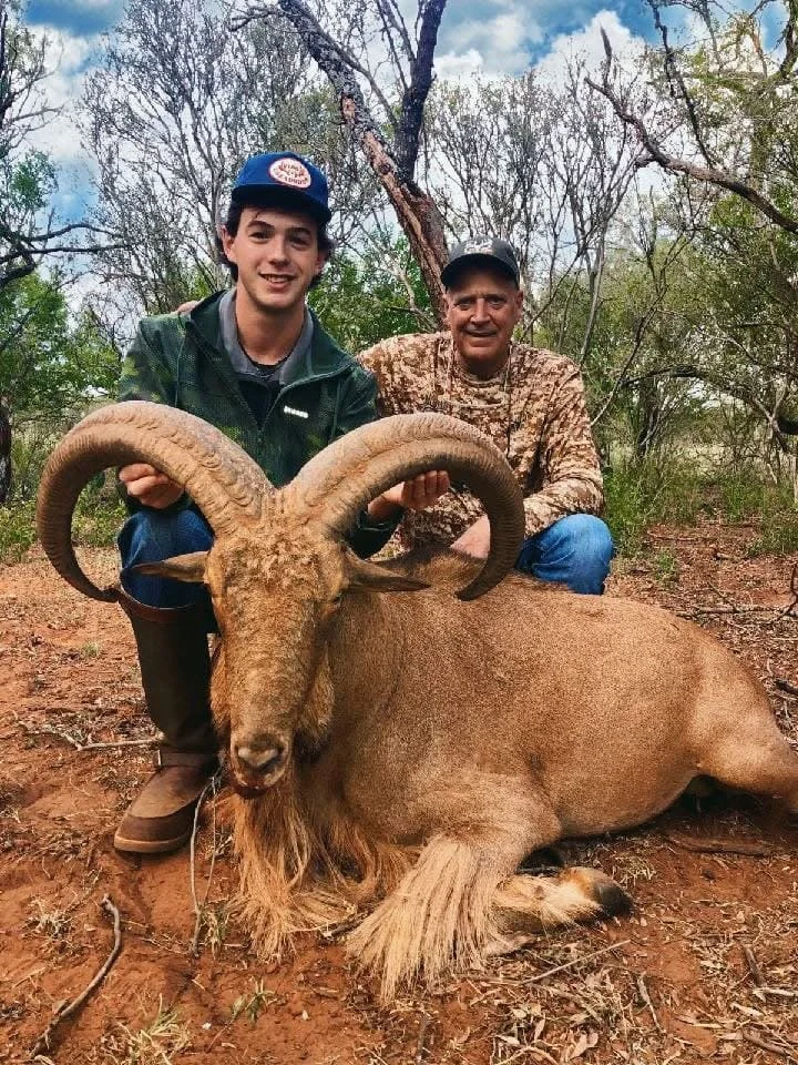 Trophy Aoudad Hunt Texas G2 Ranch Hunting Exotic Exotics Ram.JPG