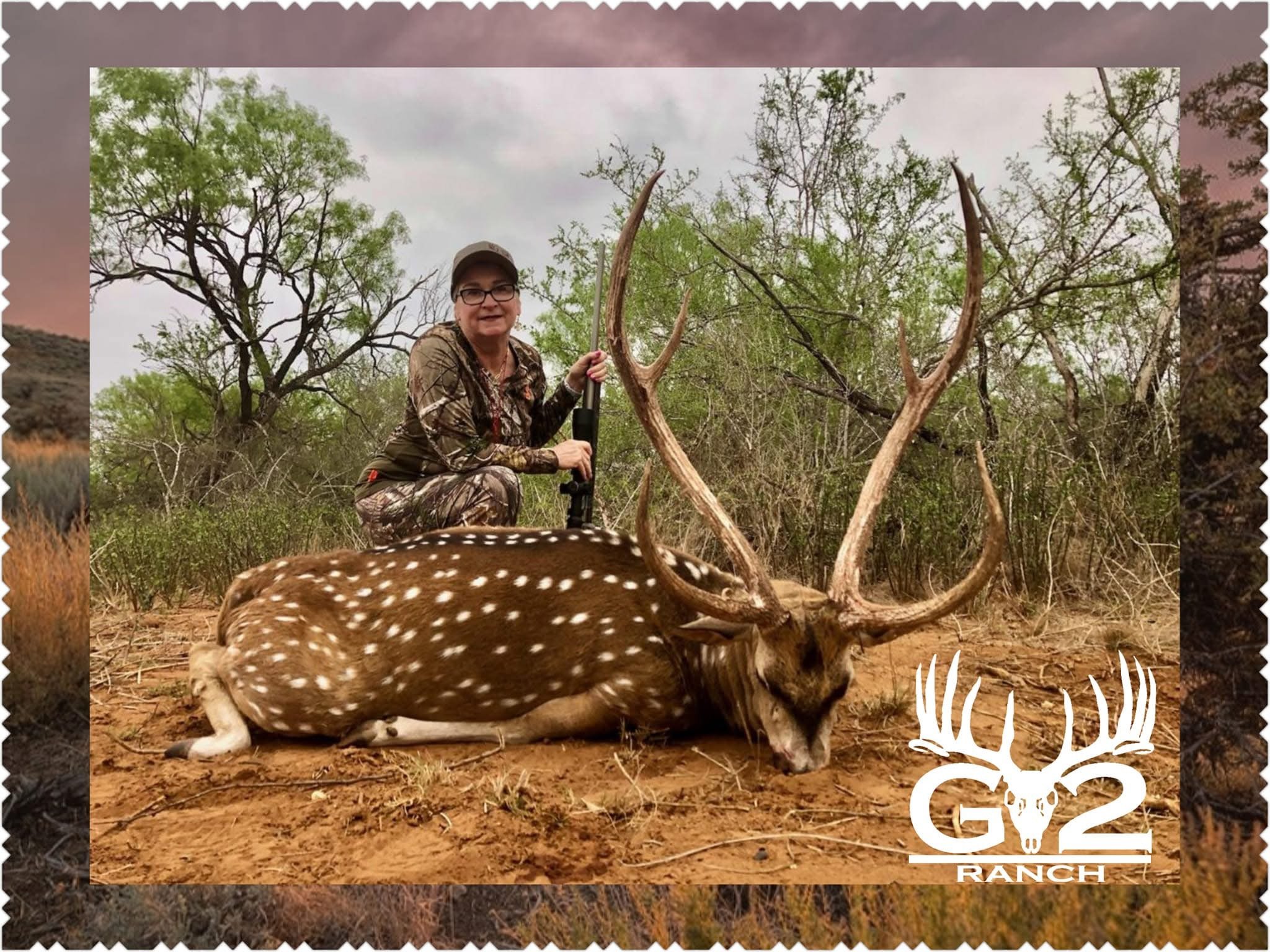 Axis Buck Hunt Texas G2 Ranch Hunting Deer.JPG