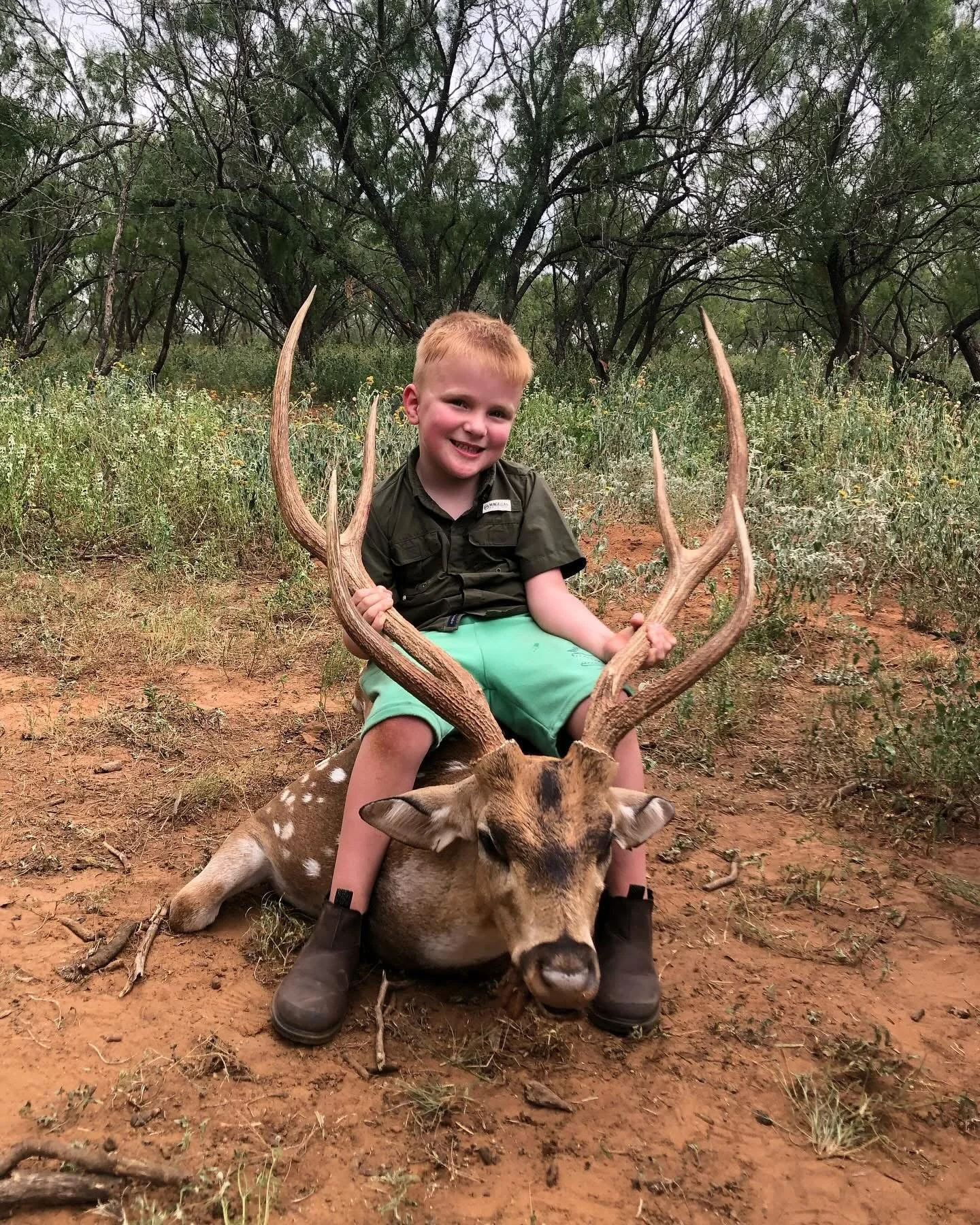 Axis Youth Hunt Texas G2 Ranch Hunting Exotics Exotic Deer.JPG