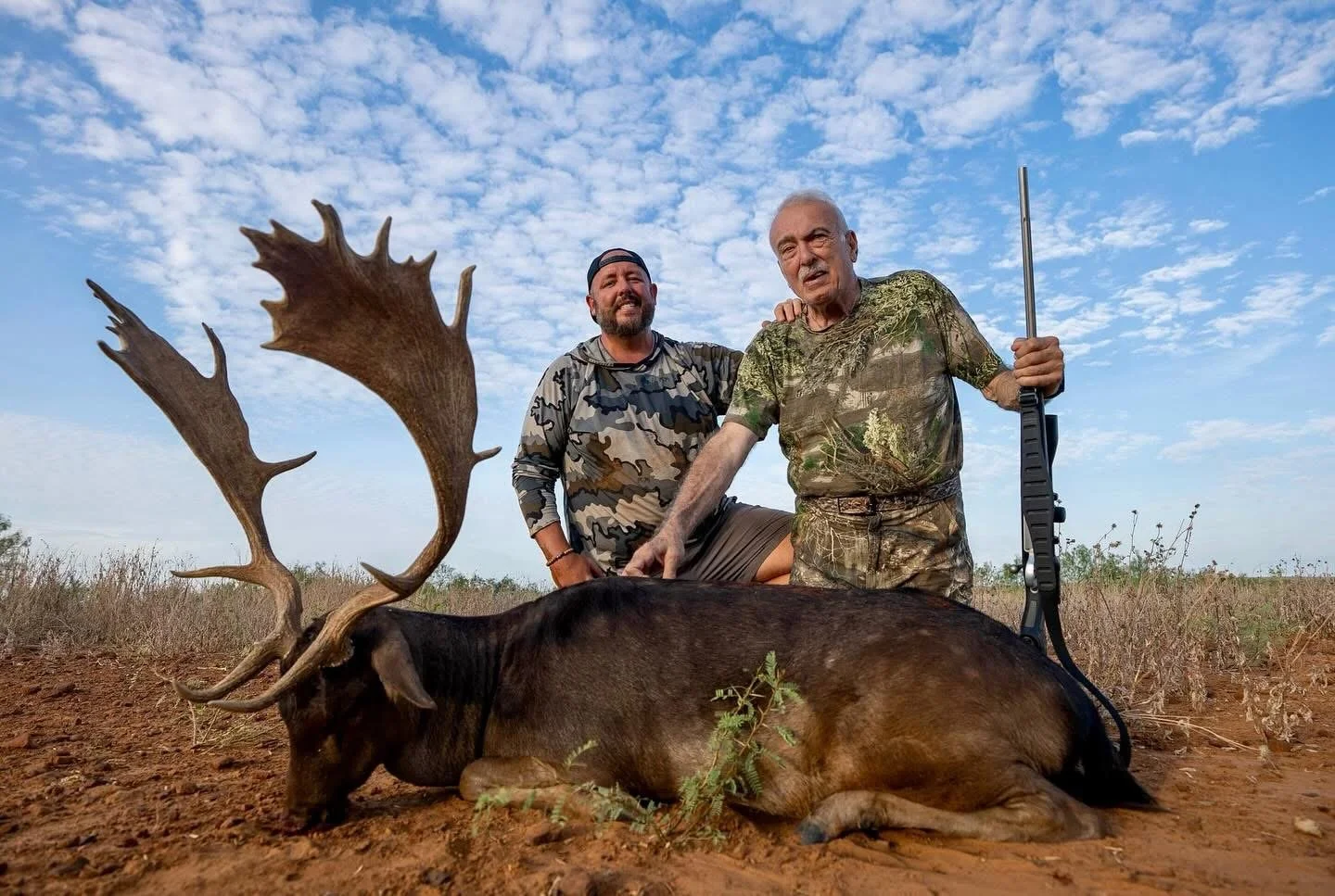 Chocolate Fallow Hunt Texas G2 Ranch Hunting Exotics.JPG