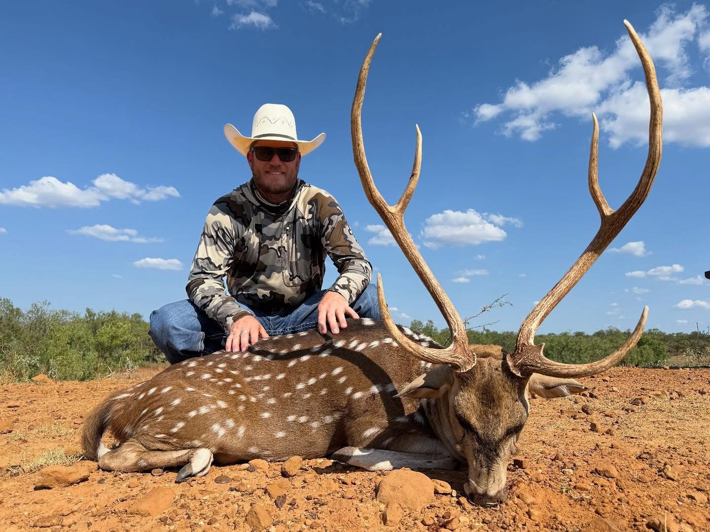 Axis Buck Texas Hunting G2 Ranch Hunt Exotics.JPG