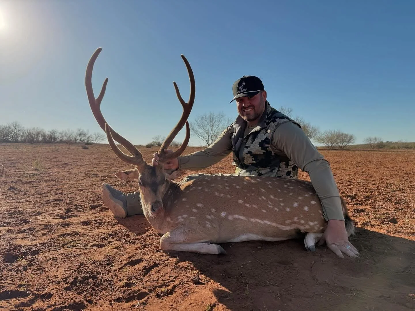Axis Buck Texas Hunt G2 Ranch Deer Exotic hunting.JPG