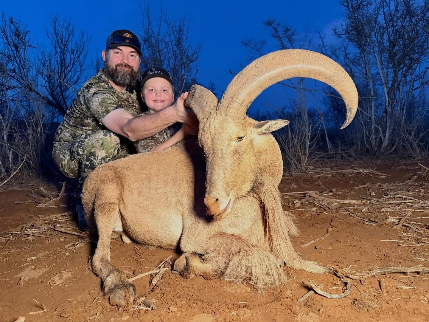 Aoudad Hunt Texas G2 Ranch Family.JPG
