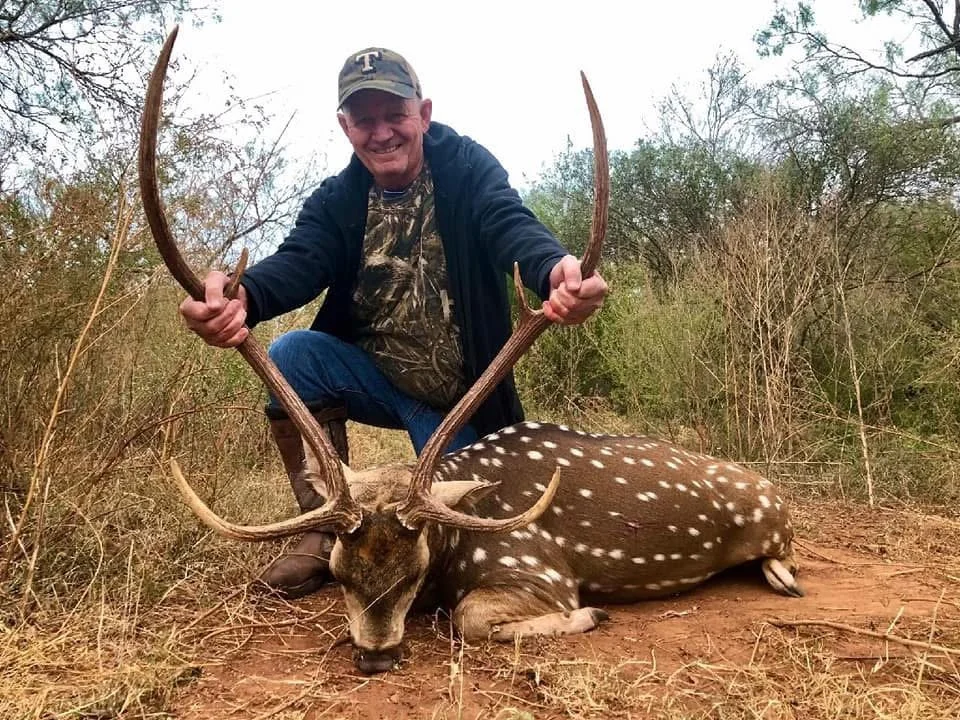 Axis Deer Hunt Texas G2 Ranch Hunting Exotic Buck Exotics.JPG