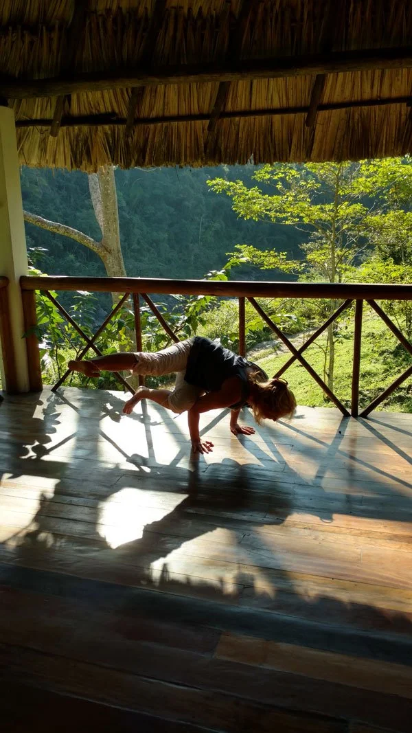 Sheila Belize Arm stand.jpg