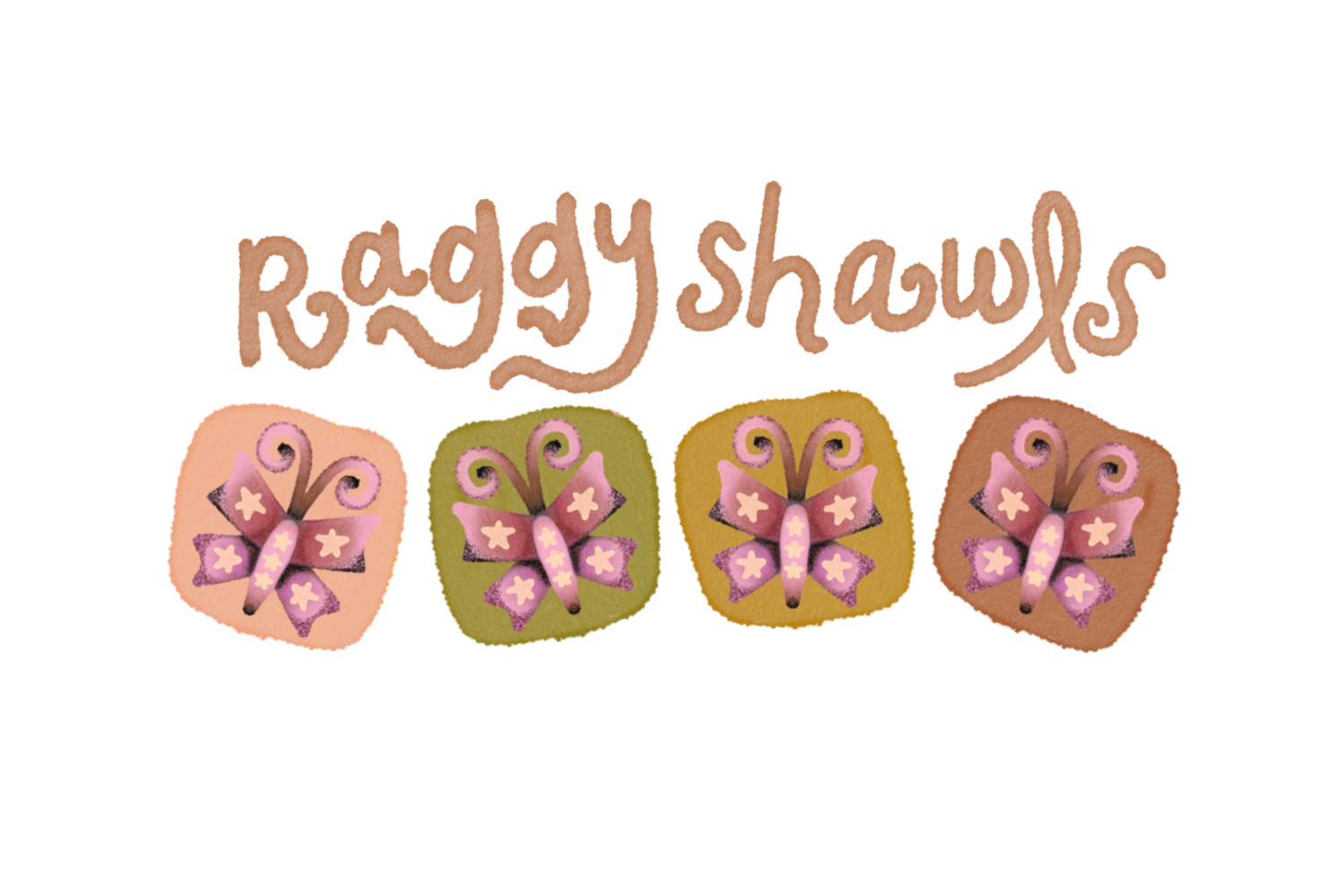 raggy shawls: dolly things by síofra mack
