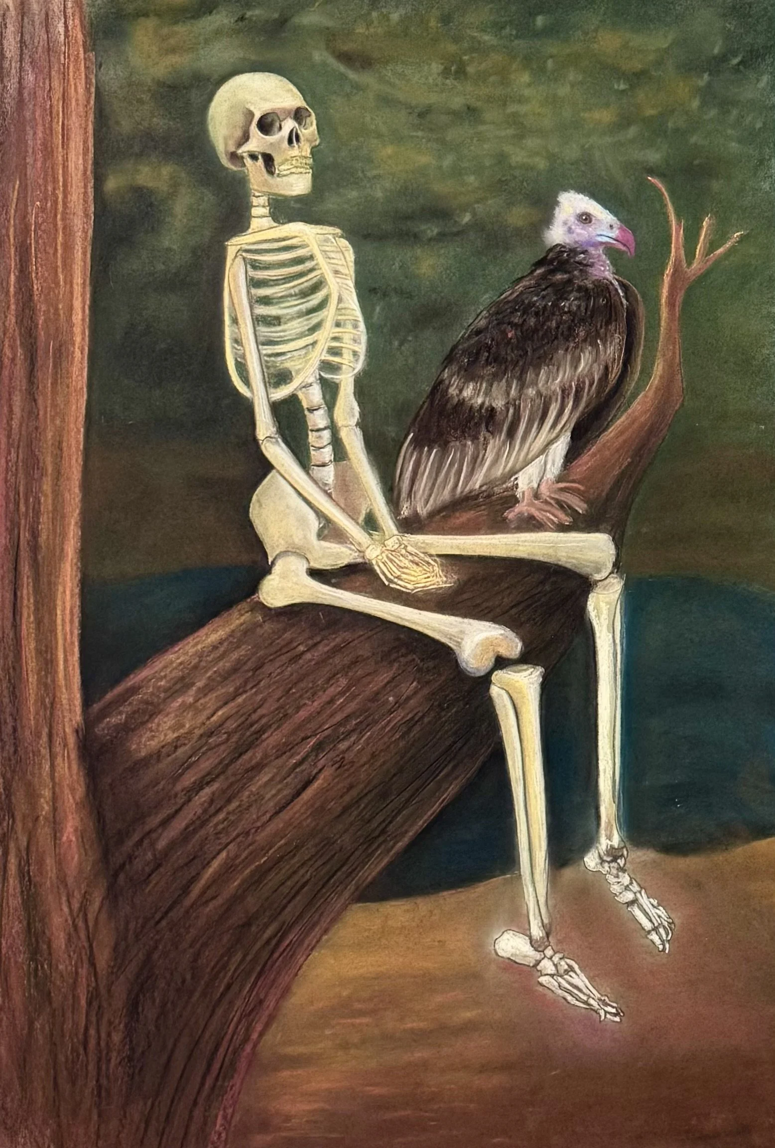 What Remains
42"X30"
Pastel on paper
2025