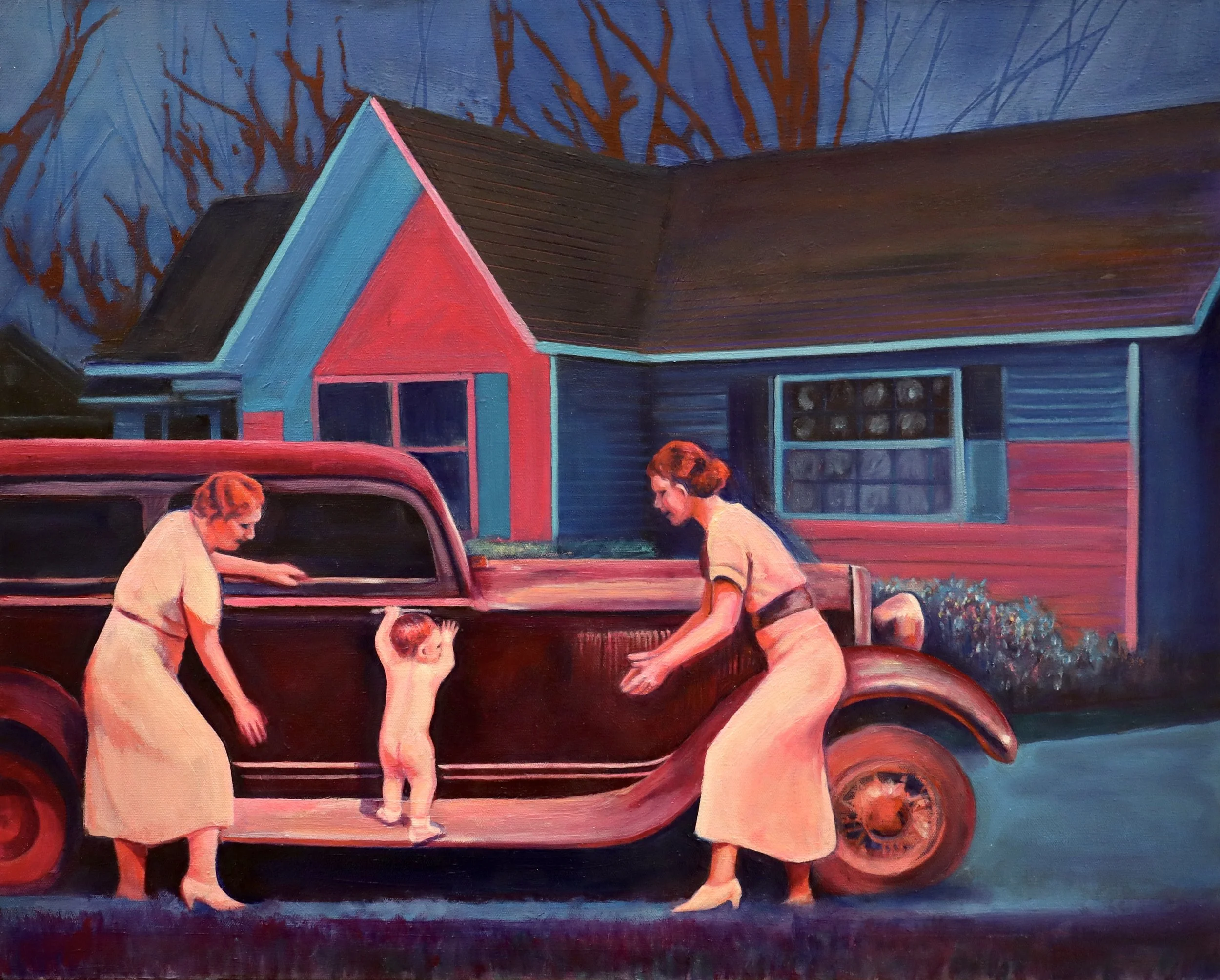 Welcome Home
36"x24"
Oil on canvas
2025