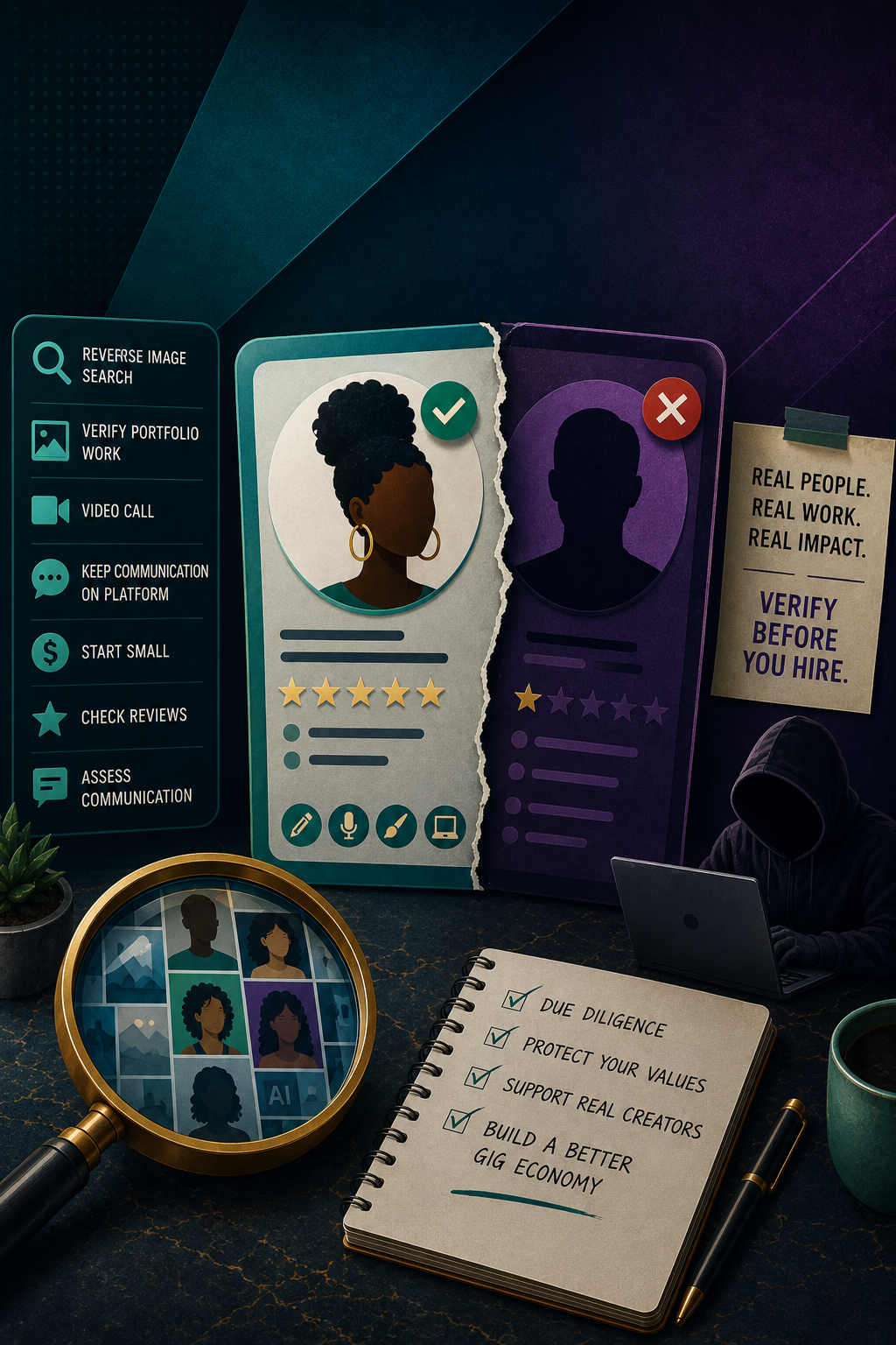 Profile Misrepresentation in the Gig Economy
