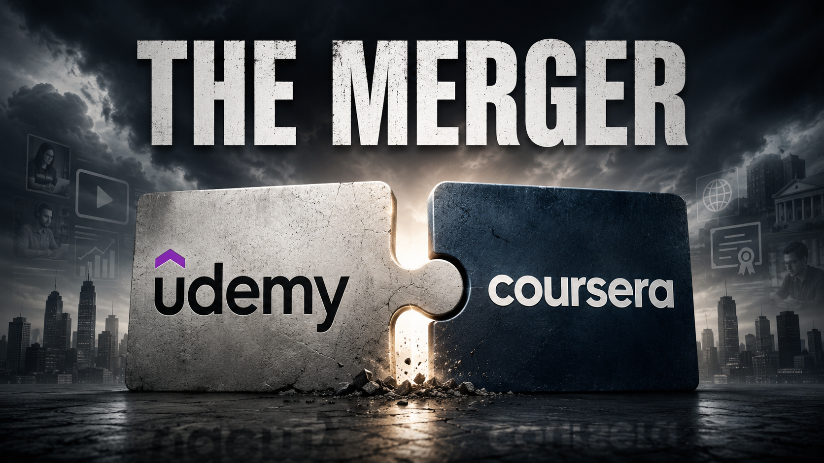 Udemy and Coursera:               The Merger