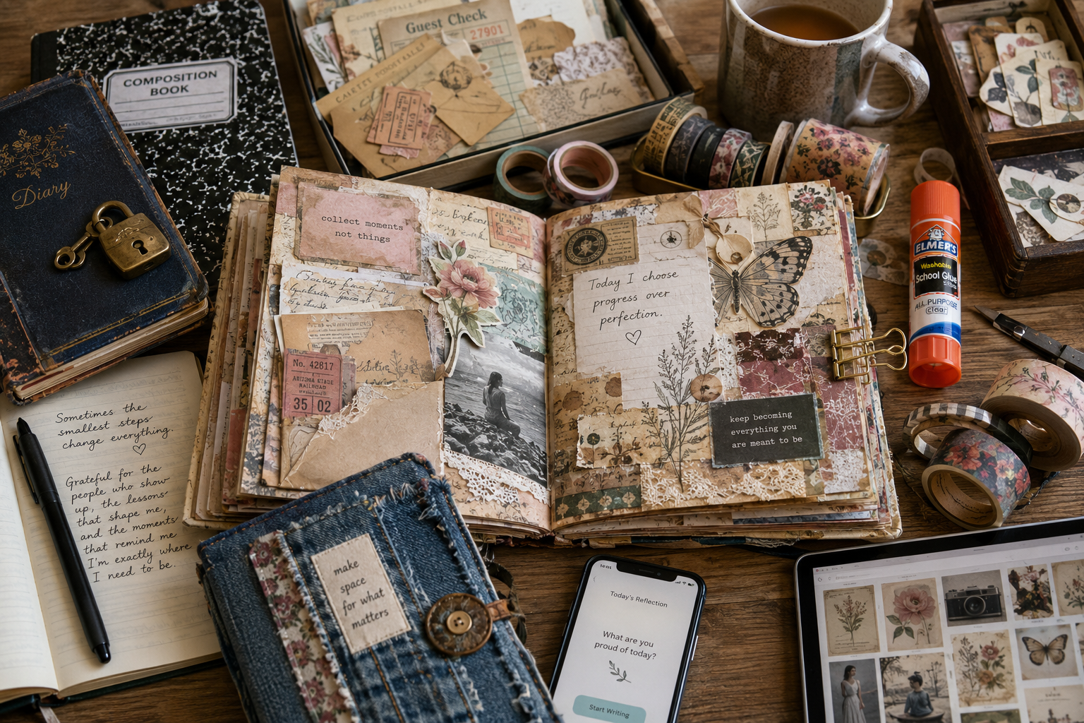 From Dear Diary to Ephemera and Washi Tape