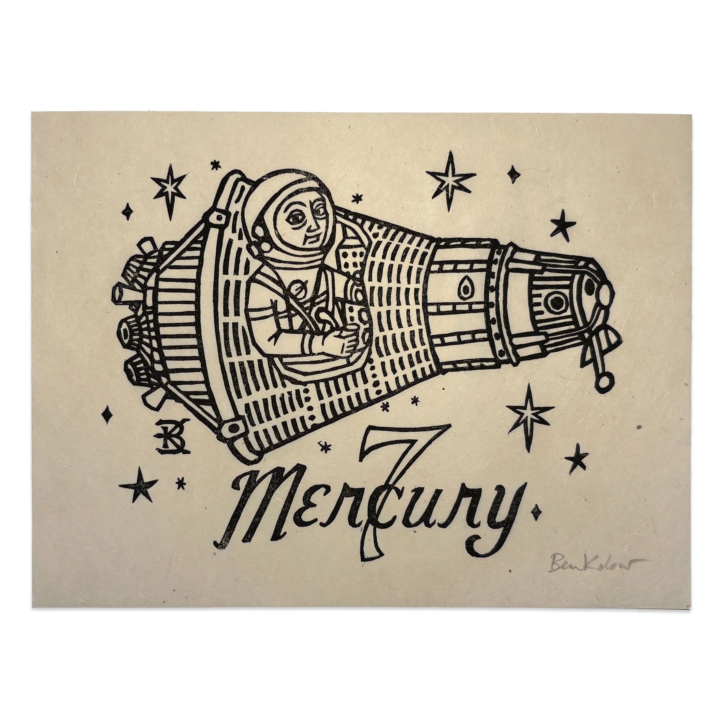 Mercury Capsule - Black & White