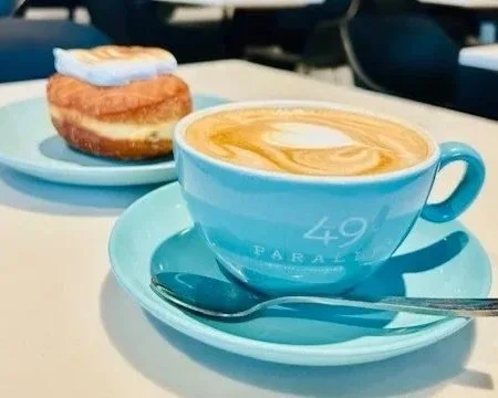 49th Parallel &amp; Lucky Doughnuts