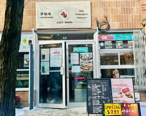 Café Beans chinatown montreal