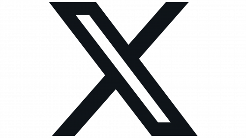 The image shows the logo of X.