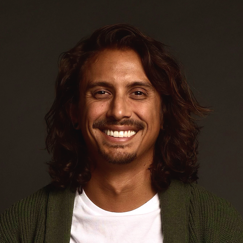 Portrait of a happy adult male patient smiling warmly at our Dripping Springs orthodontic clinic.
