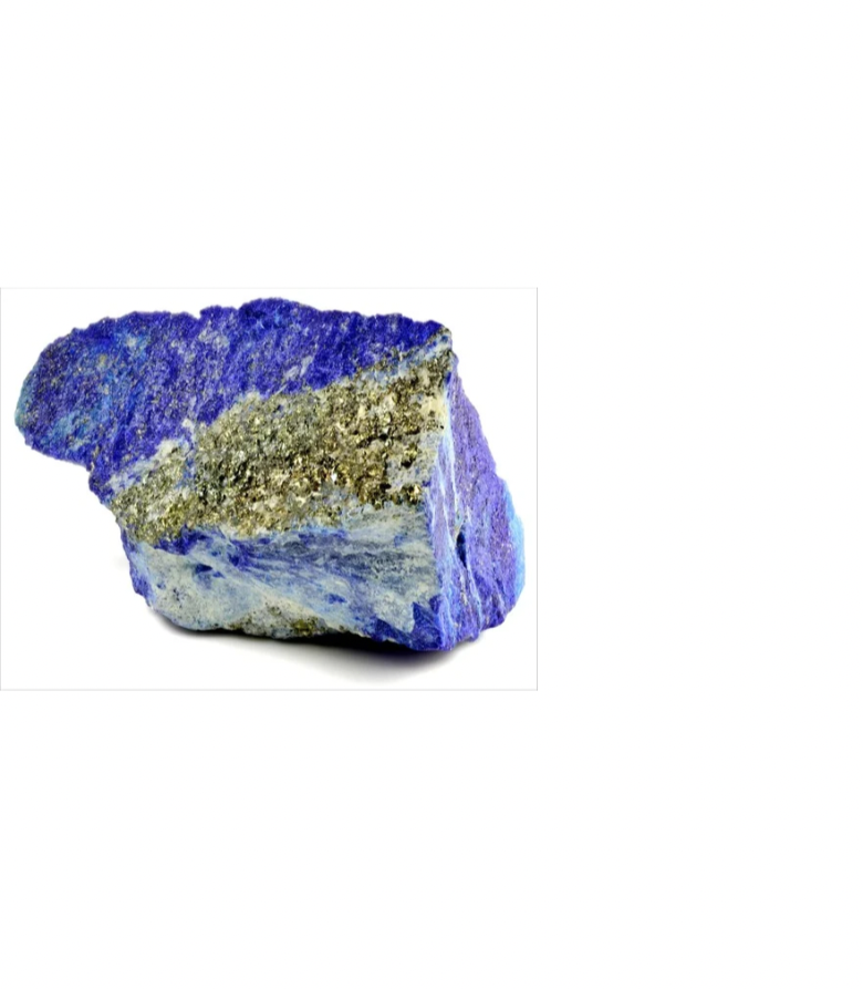 Raw lapis lazuli gemstone