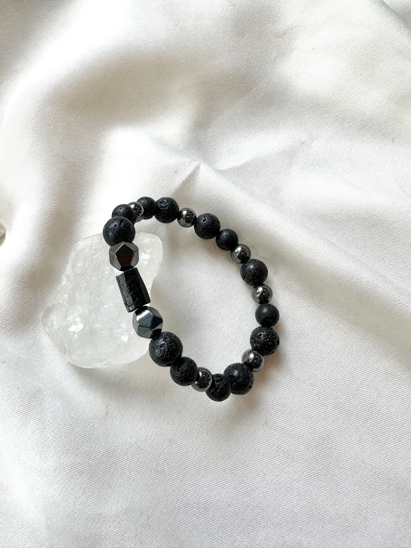mens-black-tourmaline-hematite-lava-bracelet.JPG
