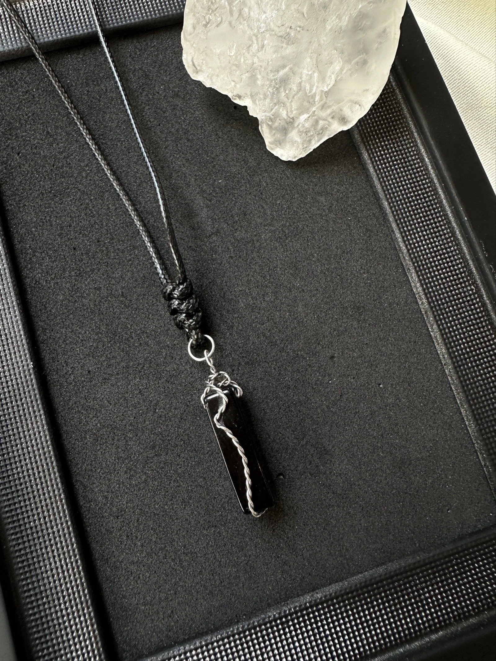 wire-wrapped-rectangular-obsidian-pendant.JPG